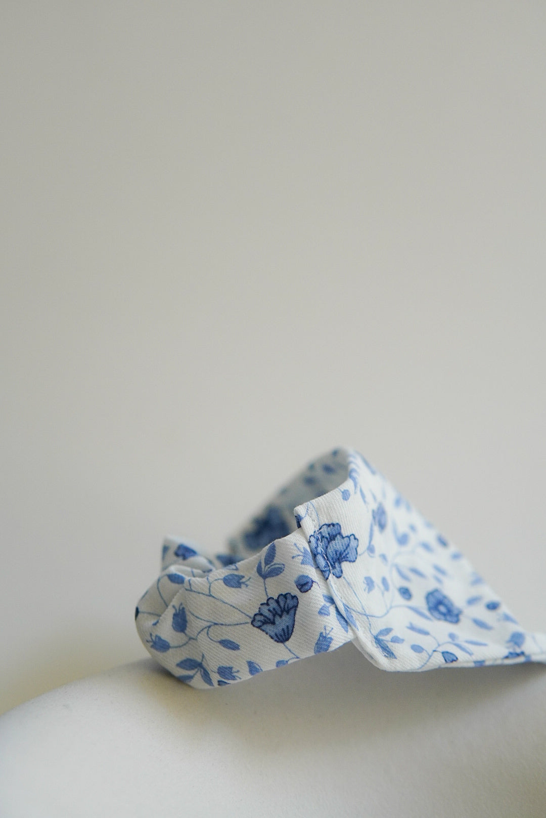 Dog bandana blu flowers