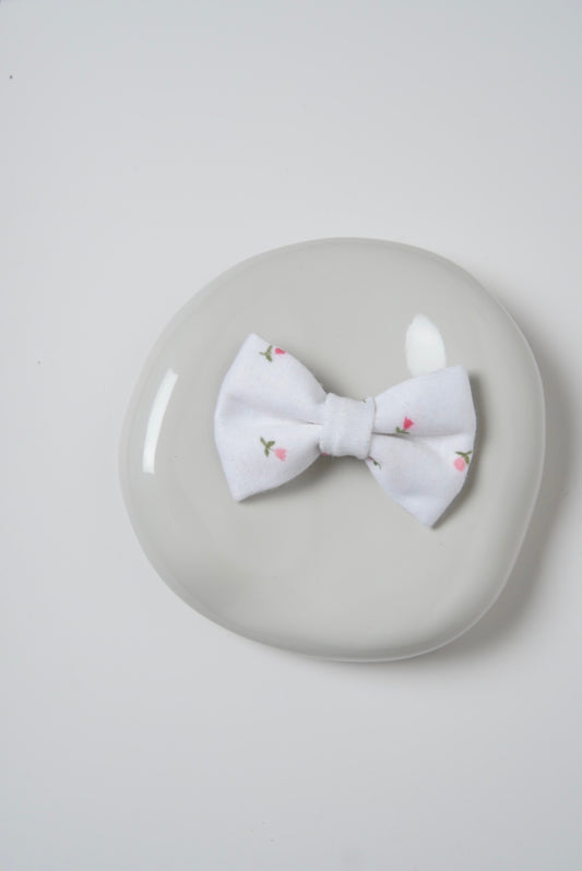 Tulip dog bow tie