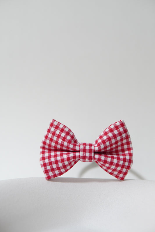 Bow Red Checkered