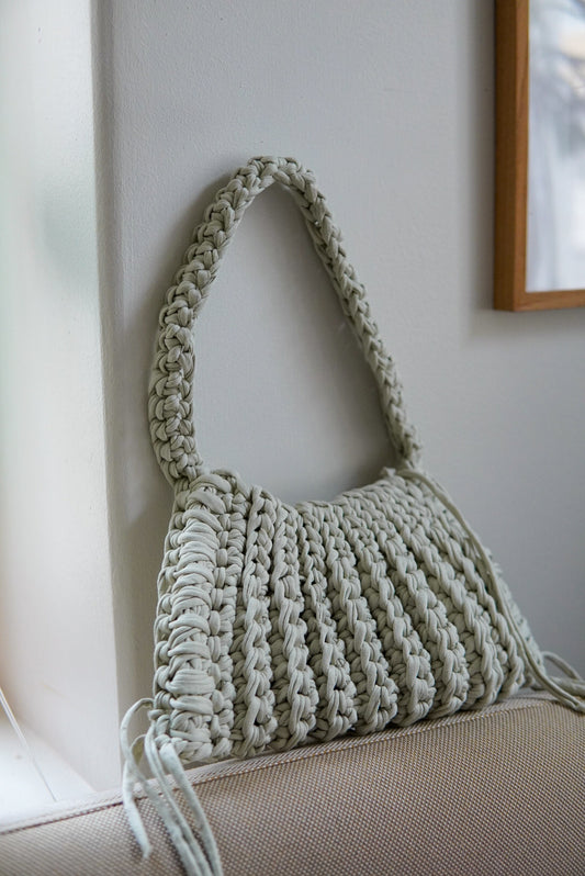 Crochet Bag - Mint Green