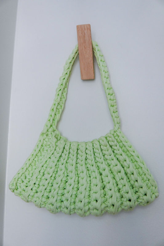 Crochet Bag - Pastel Green