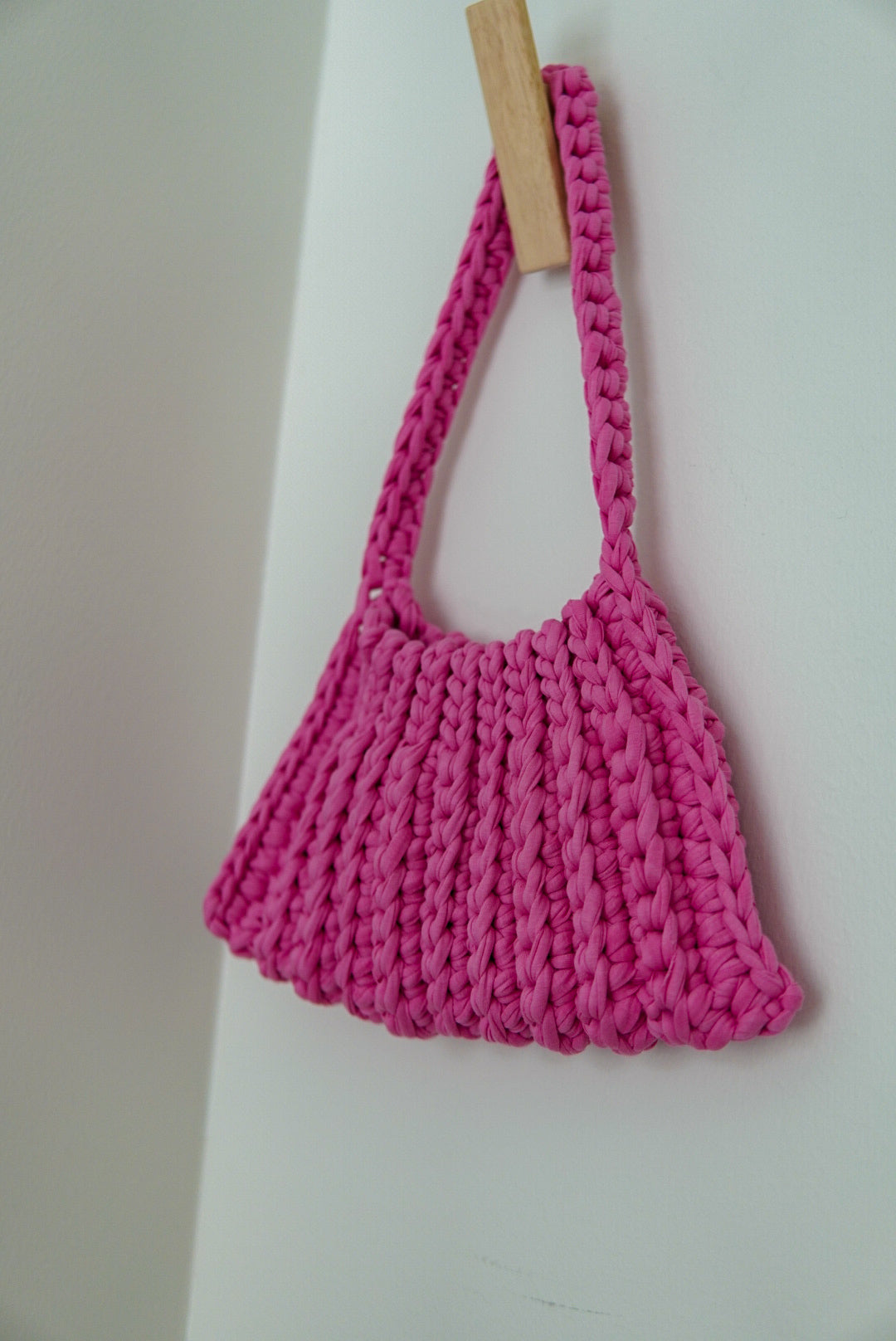 Crochet Bag - Pink