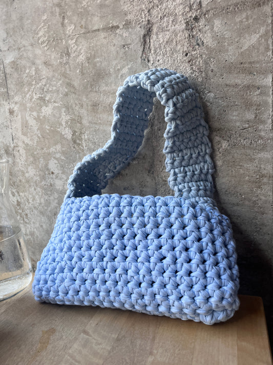 Crochet Bag - Baby Blue