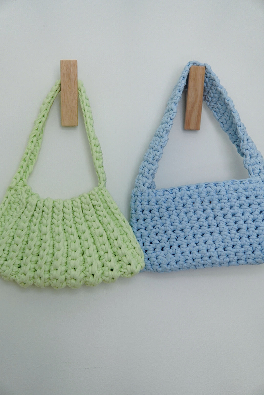 Crochet Bag - Baby Blue